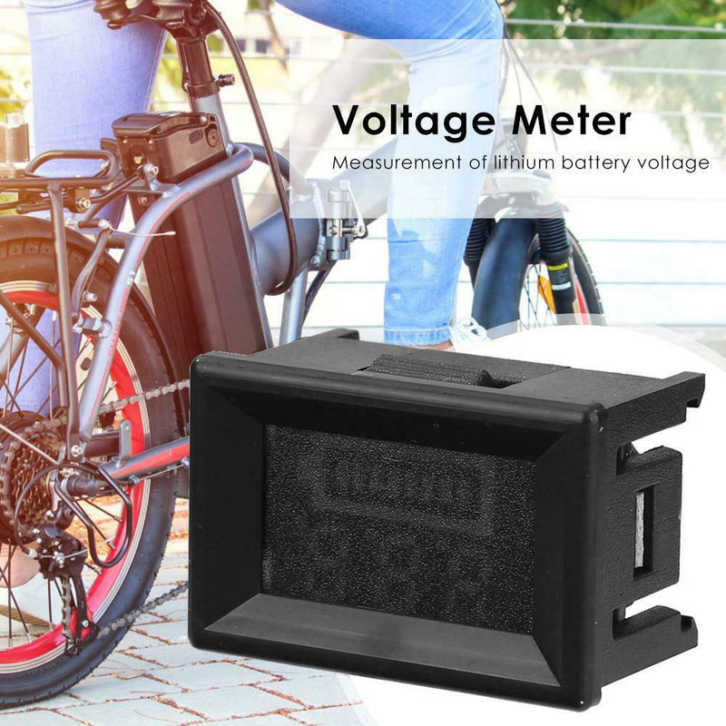 5-100V Digital Dual Display Voltmeter Lithium Battery Voltage Meter Tester