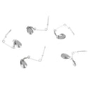 5pcs Anti Tangle Booms with Spoons Spinnerbaits Lure for Sea Fishing, Boat