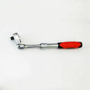 1/4" Extendable Long Handle Ratchet Socket Wrench 72 Teeth Portable Tool  ARGSZD