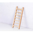 10Pcs Micro Landscape Decoration Wooden Ladder Ornament Garden DIY Crafts Wood