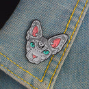 Cartoon Cat Enamel Lapel Collar Brooch Pin Corsage Brooch Pin Jewelry Gift SP