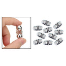 10x Fishing Bite Tackle Fishing Bells Rod Tip Clip Alarms