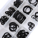 225 x Rubber O Ring O-Ring Washer Seals Assortment Black Car Air Gas Kit 18 Size