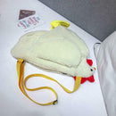 Women Crossbody Bag Cartoon Chicken Pattern Shoulder Bags Casual Accessories