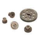 5pcs Metal Front Rear Differential Spur Gears Kit for HSP HPI Redcat 1:10 RC Car