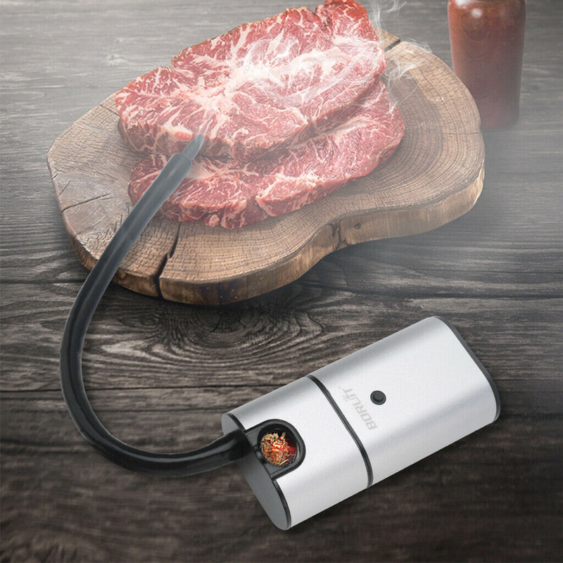 Portable Smoke Infuser Hand-held Cold Smoking Gun for BBQ Food