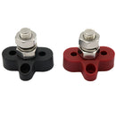1 Pair 3/8" Junction Block Power Post Insulated Terminal Stud for Boat Marine