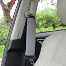 2pcs Stylish Driving Car PU Safety Seat Belt Pads Cover Protector gray