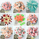 27 Pcs Set Russian Tulip Icing Piping Nozzles Leaf Pastry Cake Decorating To TR