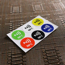 6Pcs Adhesive Label Smart Tag For Android Phone Stickers Tag Z9D7