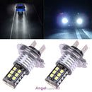 2x H7 Auto Leds For Cars 15SMD CANBUS Error Free 3535 LED Car White Fog DRL