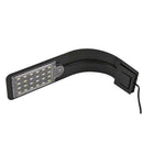 LED Waterproof Aquarium Light Tank Plant Grow Clip Lamp (Blue White Black) A