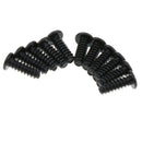 11pcs Game Console Housing Cover Repair Screws Set for Sony PSV2000 Black