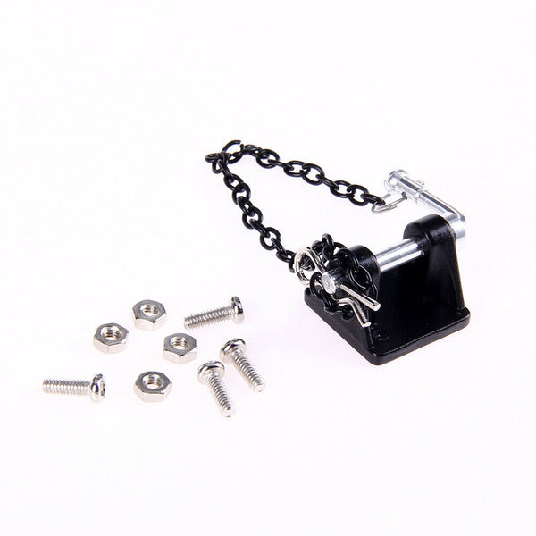 Metal Tow Shackle Trailer Hook for Axial SCX10 TAMIYA  CC01 RC4WD D90 D110 A#S