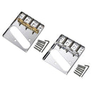 Electric Guitar 3 Tl Saddle Ashtray Saddle Bridge with Screws for Fender Te