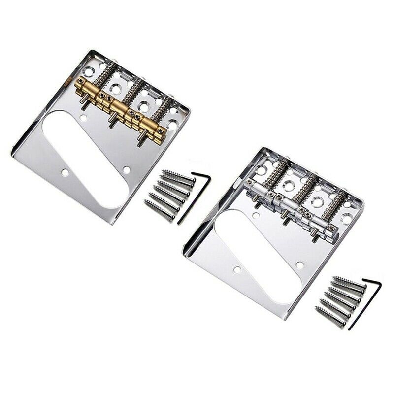 Electric Guitar 3 Tl Saddle Ashtray Saddle Bridge with Screws for Fender Te