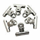 20 Pcs Large 63mm Metal Binder Clips Food Bag Clips 1-Inch Capacity Bulldog