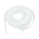 12mm x 5M Spiral Wrap Wrapping Band Wire Cable Zip Organizer White
