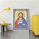5D DIY Special Shape Diamond Painting Religious Embroidery Mosaic Kit Decor