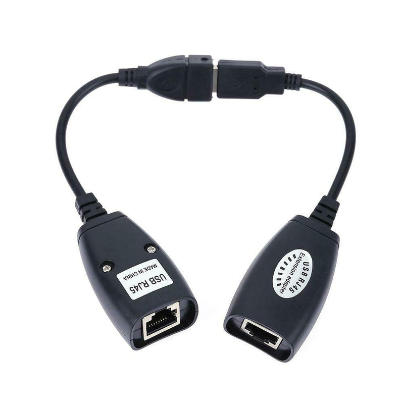 USB to RJ45 Extender USB 2.0 Extension Extender Adapter Up to 150ft