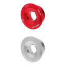 2x Durable Alloy Bicycle Fixing Chainwheel Crankset Arm Bolt M20 for Shimano