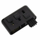 3-in-1 Golf Brush Groove Cleaner Pocket Size Plastic Club Kit Tool Black U4J7