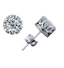 Hot Fashion Women Lady Elegant Crystal Rhinestone Ear Stud Earrings Gift Jewelry