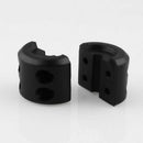 Universial ATV UTV Winch Split Cable Hook Stopper Set Black Rope Rubber ULV