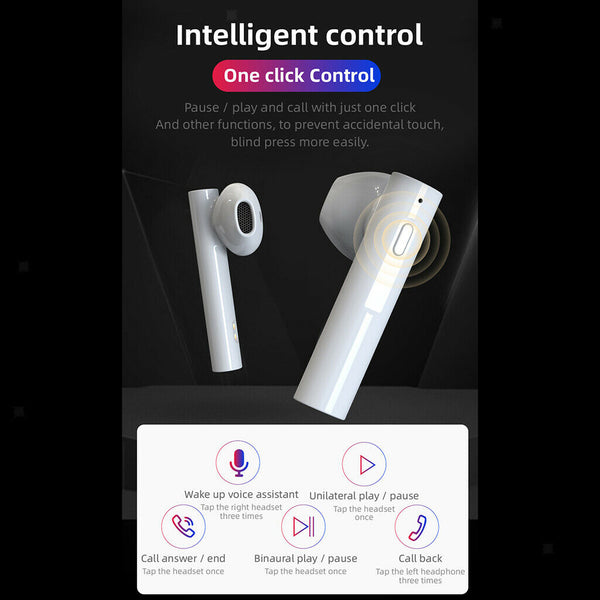AIR6 PLUS In-Ear Hifi Solar Charging Bluetooth 5.0 TWS Earphone Sweat Proof