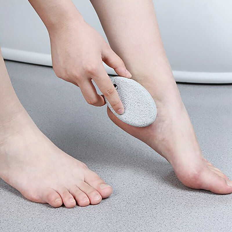Foot Clean Tool Hard Skin Callus Remover Scrub Bath Ellipse Pumice Feet St Gw