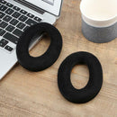 2pcs Replacement Ear Pads Earmuffs for Sennheiser HD598 Headphones (Black)