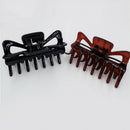 6 Pieces Plastic Hair Clips Claw Women Hair Claw Clamps Hairpin (Black And  D9X9
