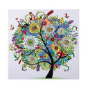 2Set 30x30cm Special Drill Tree 5D Diamond Painting Embroidery Cross Stitch Kit