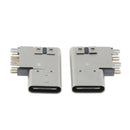 2 Pieces Type-C Female Seat To USB 3.1 Female Seat For Smart Phones