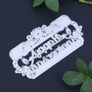Happy Anniversary Frame Cutting Dies Stencils Scrapbook Embossing Craft