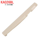 Left Hand Acoustic Guitar Bridge and Slotted Saddle Nut