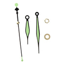 1 Set Luminous Clock Hands Glow in the Dark Pointers for Quartz Clock Repairing