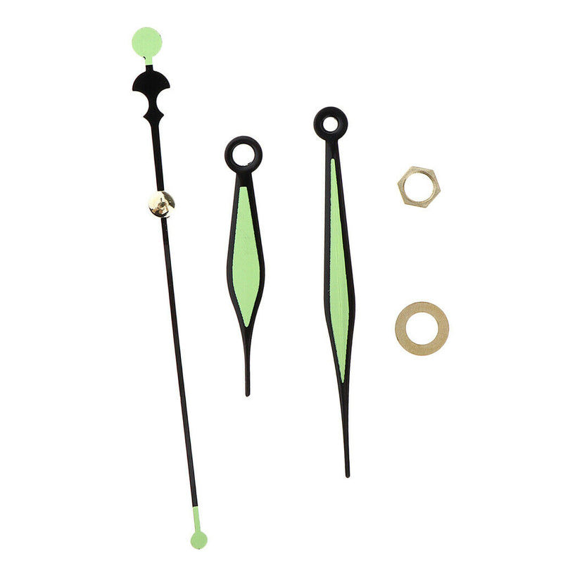 1 Set Luminous Clock Hands Glow in the Dark Pointers for Quartz Clock Repairing