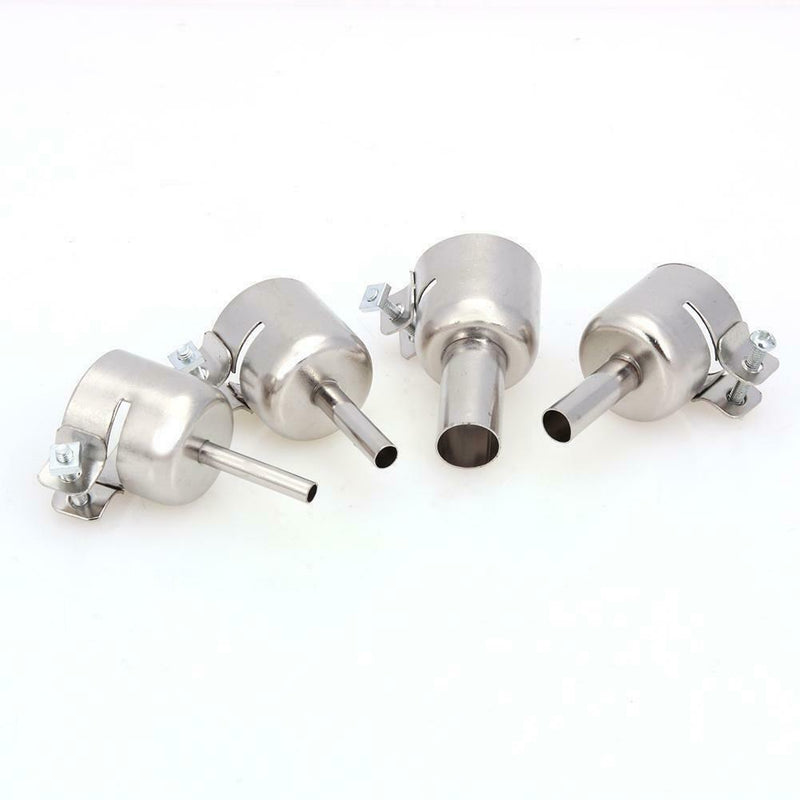 8pcs Round Nozzle for 850 Hot Wind Air Gun Welding Heat Resistant Soldering