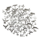 100 Pieces/ Lot Mixed Birds Pendant Charm DIY Multi Purpose Jewelry Findings
