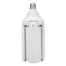 E27 LED Bulb Foldable 4 Fan Blade Lights 60W LED Lamp Super Bright White 65