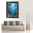 DIY 5D Diamond Painting Dolphins Embroidery Cross Stitch Ornament Crafts