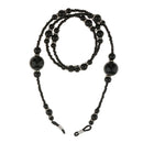 2 Pieces Eyeglass Holder Necklace Sunglass Neck Strap Chain White Black