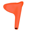 Women Girls Portable Urinal Outdoor Stand Up Pee Urination Device Orange