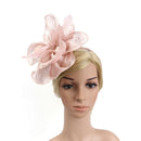 Women Flower Fascinator Hat 1920s  Bridal Headband Cocktail Party