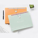 4 Pack Expanding File Folder Pockets --5 Pockets,A4 Letter Size,Assorted Co N5V9