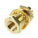 5 Pcs SMA Female Nut Bulkhead Crimp Straight RF Coax Connectors Adapters J1H2