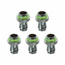 5Pcs Barb Fitting Water Cooling Radiator For G1/4 Chromed Copper Water-Cool
