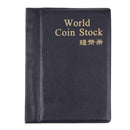 120 Slots Coin Penny Collecting Holder Pockets Storage Folder Album Book Sle A
