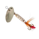 4pcs Casting Spinner Bait Metal Artificial Ice Carp Fishing Tail Lure